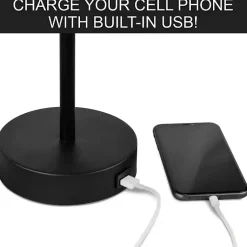 Kirklands Home New Orleans Saints Charging Table Lamp Hot