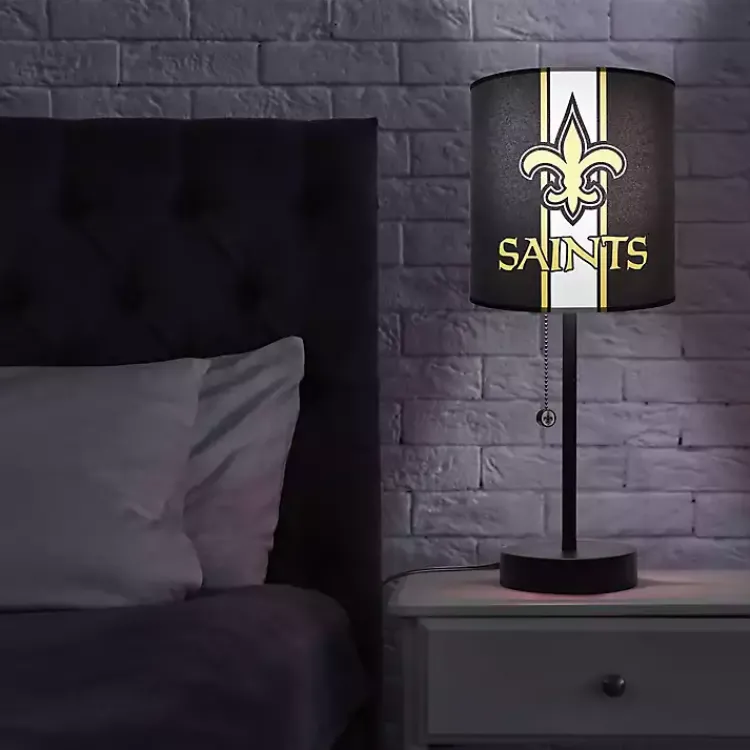 Kirklands Home New Orleans Saints Charging Table Lamp Hot