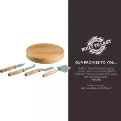 Kirklands Home New Orleans Saints Cheese Board and Tool Set Tan