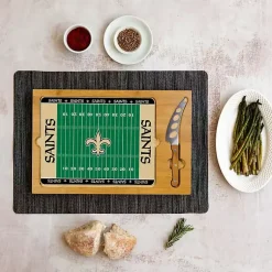 Kirklands Home New Orleans Saints Cutting Board & Knife Set New
