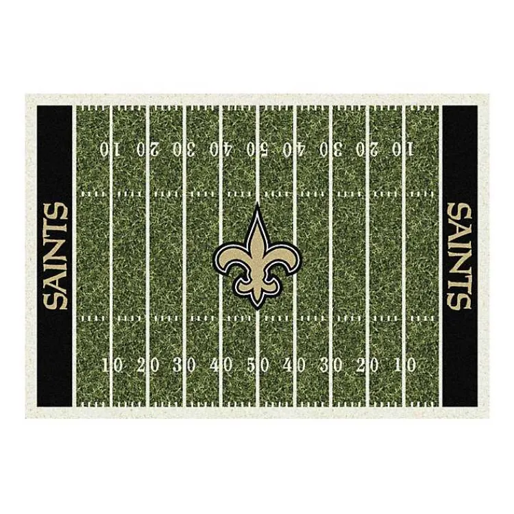 Kirklands Home New Orleans Saints Home Field Area Rug, 6x8 Green Outlet