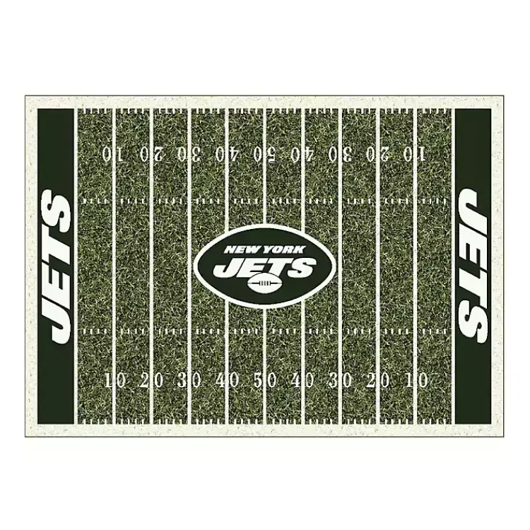 Kirklands Home New York Jets Home Field Area Rug, 6x8 Green Sale