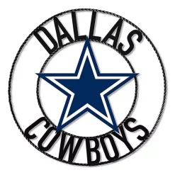 Kirklands Home NFL Dallas Cowboys Wrought Iron Wall Plaque Discount