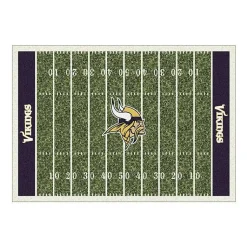 Kirklands Home NFL Minnesota Vikings Home Field Area Rug, 6x8 Discount
