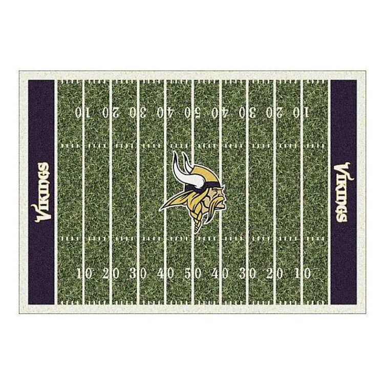 Kirklands Home NFL Minnesota Vikings Home Field Area Rug, 6x8 Discount