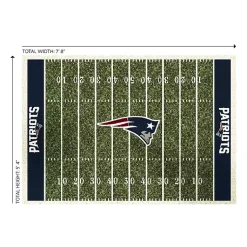 Kirklands Home NFL New England Patriots Home Field Area Rug, 6x8 Sale