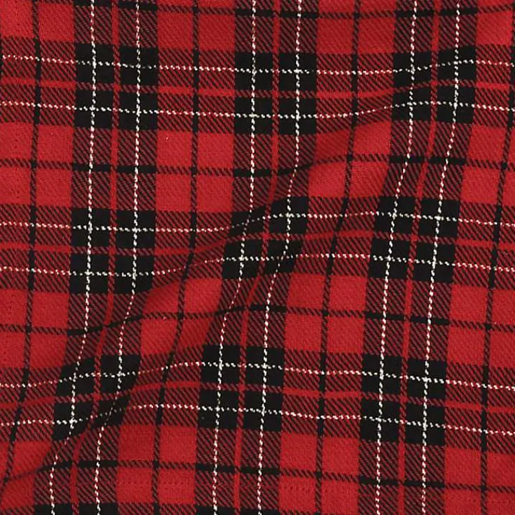 Christmas Dining & Entertaining>Kirklands Home Nicholas Plaid Napkins, Set of 6 Red