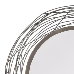 Kirklands Home Nixie Black Wire Wall Mirror