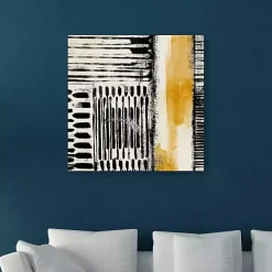 Kirklands Home No Borders IV Abstract Giclee Canvas Art Print Clearance