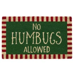 Outdoor Christmas Decorations>Kirklands Home No Humbugs Doormat Multi