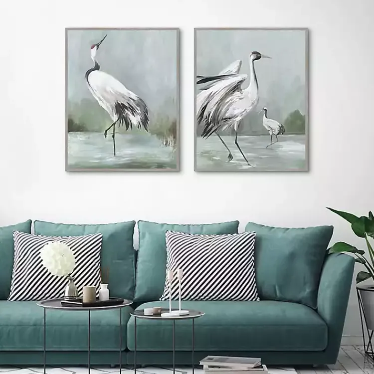 Kirklands Home Noble Beauty Framed Canvas Art Prints, Set of 2
