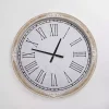 Kirklands Home Norah Distressed Wood Wall Clock Best