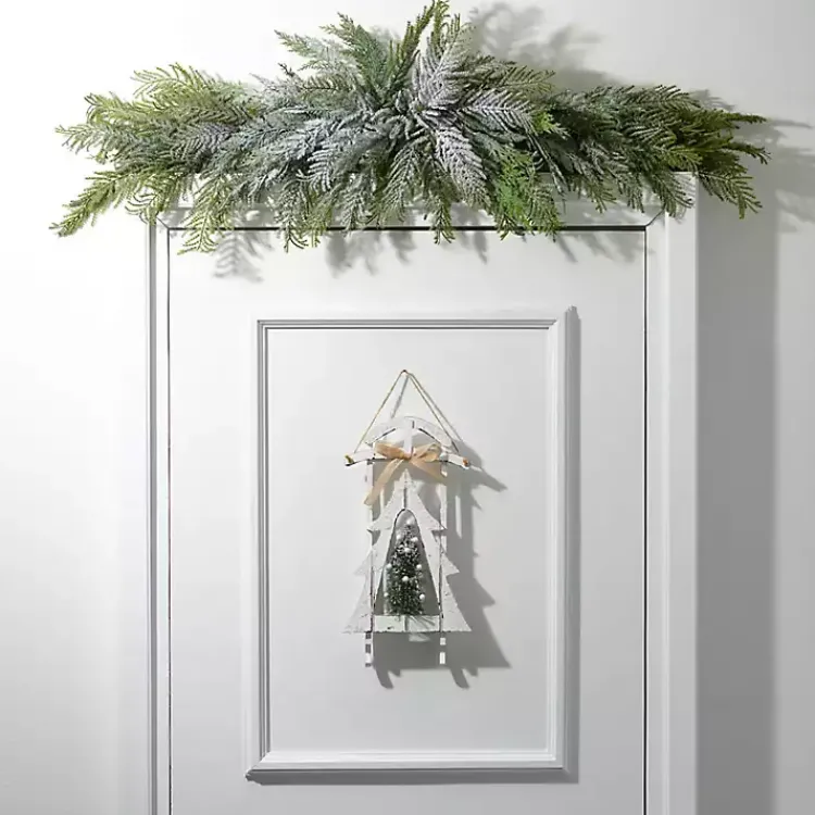 Christmas Arrangements & Garland>Kirklands Home Norfolk Cedar Christmas Swag Green