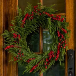 Christmas Wreaths><noscript><img width=