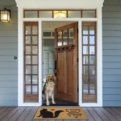 Kirklands Home Not Home Without a Cat Coir Doormat