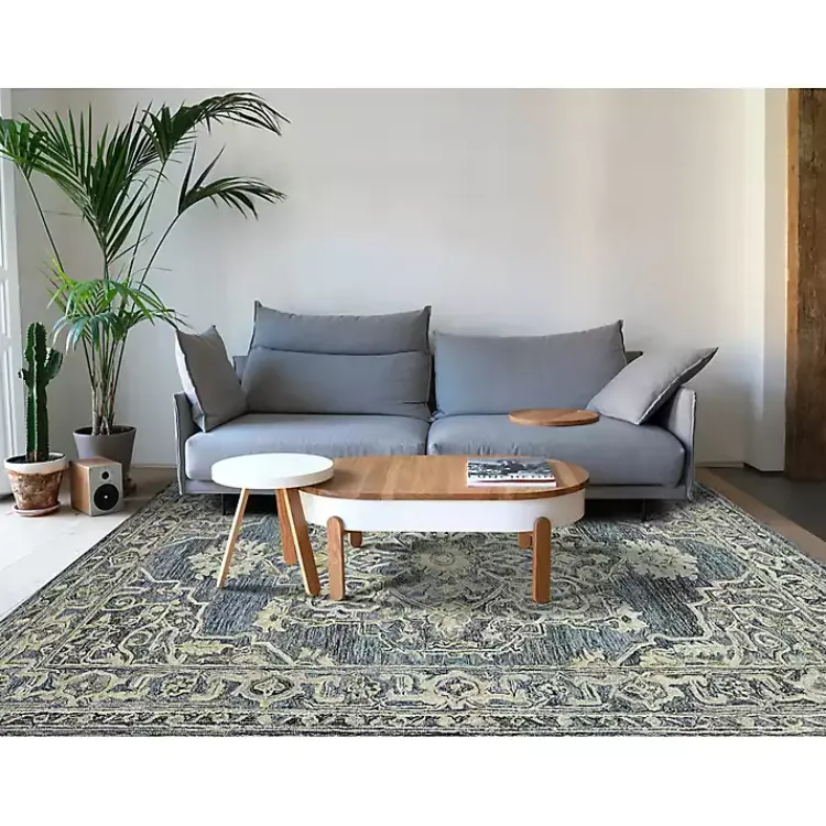 Kirklands Home Nucia Denim Hand-Tufted Area Rug, 5x7 Blue Best