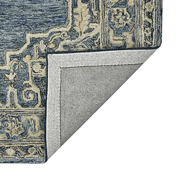 Kirklands Home Nucia Denim Hand-Tufted Area Rug, 5x7 Blue Best