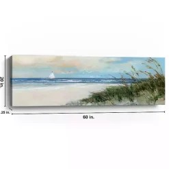 Kirklands Home Oak Island Sunrise Canvas Art Print, 60x20 in. Best