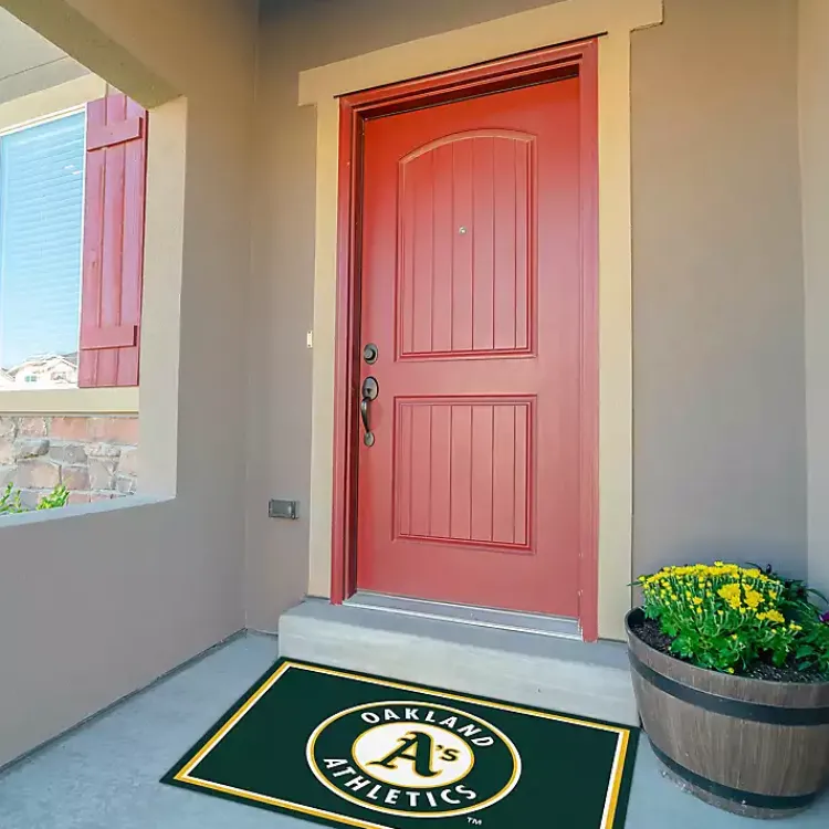 Kirklands Home Oakland Athletics Spirit Rug, 3x4 Best