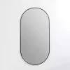 Kirklands Home Oblong Black Nouveau Linear Wall Mirror Best