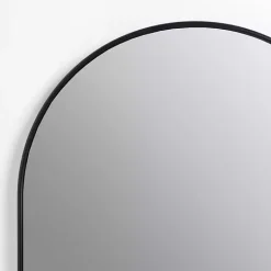 Kirklands Home Oblong Black Nouveau Linear Wall Mirror Best