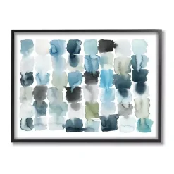 Kirklands Home Ocean Inspired Abstract Tiles Framed Art Print Best