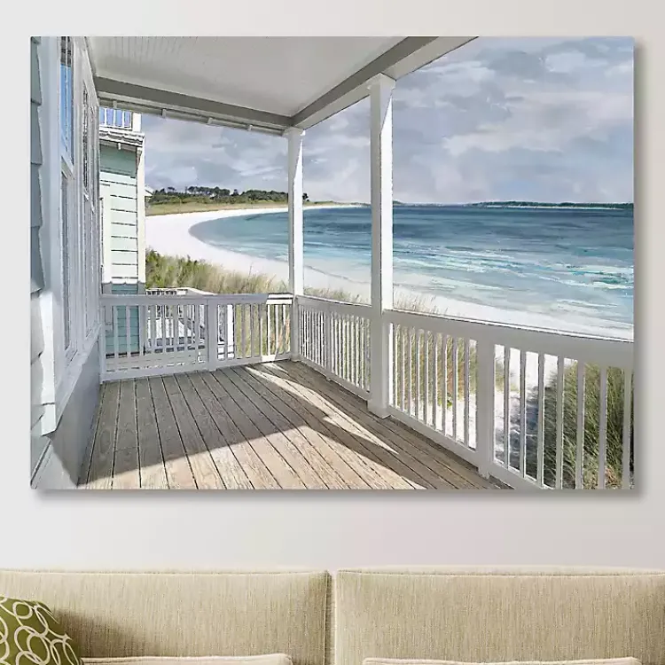 Kirklands Home Ocean View Canvas Art Print, 40x30 in. New
