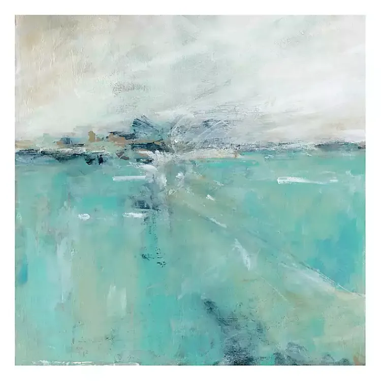 Kirklands Home Ocean's Expanse Giclee Canvas Art Print Blue
