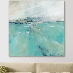 Kirklands Home Ocean's Expanse Giclee Canvas Art Print Blue