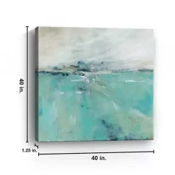 Kirklands Home Ocean's Expanse Giclee Canvas Art Print Blue