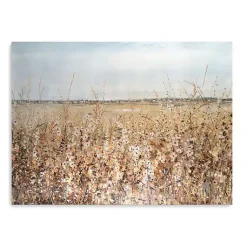 Kirklands Home Ochre Landscape Canvas Art Print Brown Sale