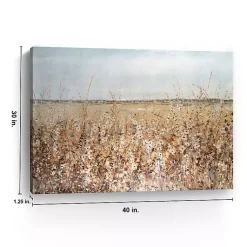 Kirklands Home Ochre Landscape Canvas Art Print Brown Sale
