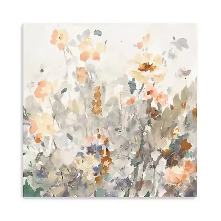 Kirklands Home October Garden Canvas Art Print Gray New
