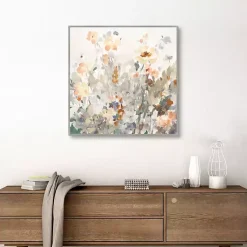 Kirklands Home October Garden Framed Canvas Art Print Sale