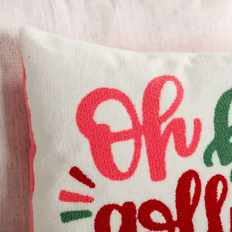 Pillows>Kirklands Home Oh By Golly Christmas Pillow