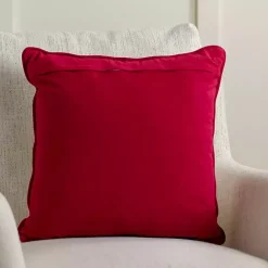 Pillows>Kirklands Home Oh What Fun Embroidered Pillow