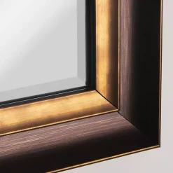Kirklands Home Oil Rubbed Bronze Beveled Framed Wall Mirror Best
