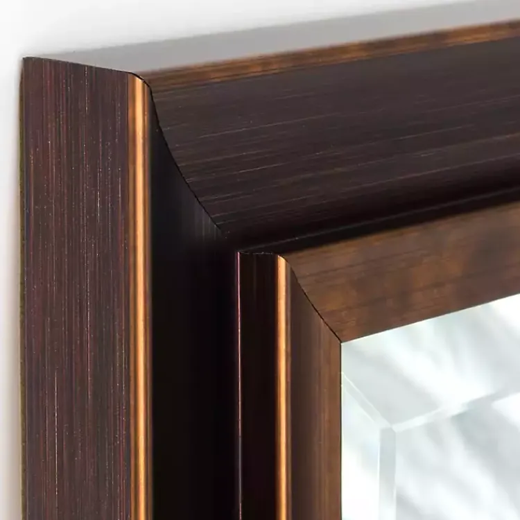 Kirklands Home Oil Rubbed Bronze Beveled Framed Wall Mirror Best