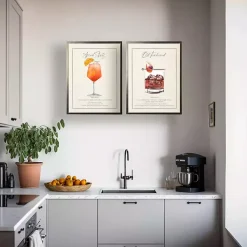 Kirklands Home Old Fashioned Framed Art Print Red Discount