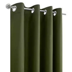 Kirklands Home Olive Alpine Blackout Curtain Panel, 84 in. Green