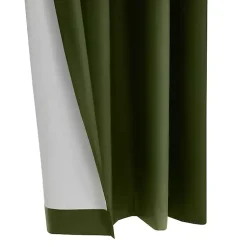 Kirklands Home Olive Alpine Blackout Curtain Panel, 84 in. Green