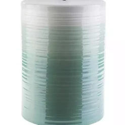 Kirklands Home Ombre Turquoise Ripple Accent Table Discount
