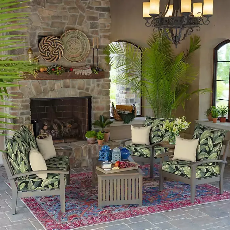 Kirklands Home Onyx Cebu 2-pc. Outdoor Deep Seat Cushion