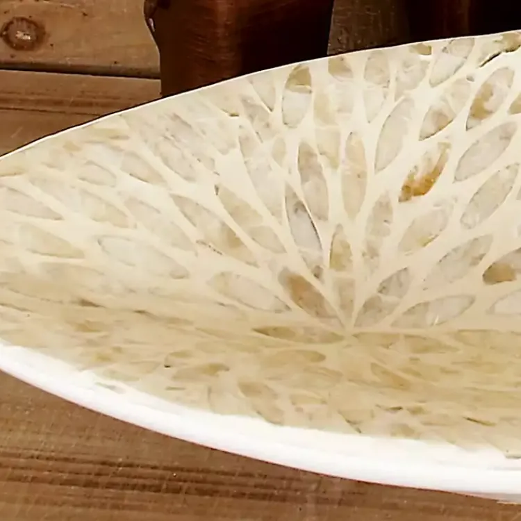 Decorative Bowls & Jars>Kirklands Home Opalescent Mussel Shell Inlay Bowl