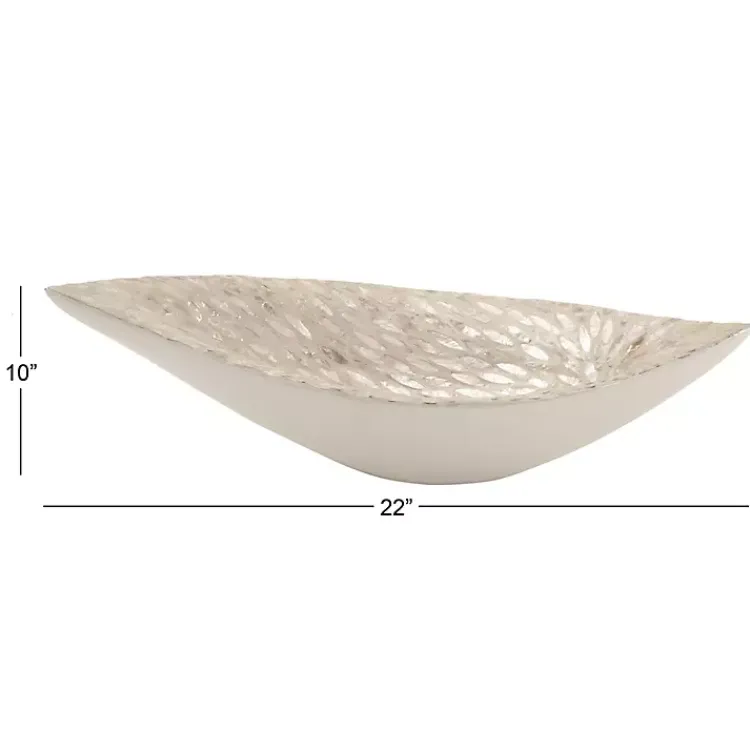 Decorative Bowls & Jars>Kirklands Home Opalescent Mussel Shell Inlay Bowl