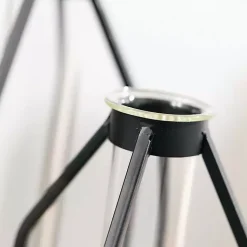 Vases>Kirklands Home Open Iron Frame Tube Vases, Set of 2 Black