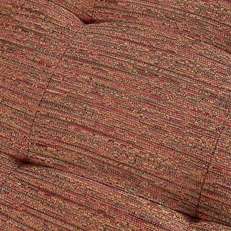 Kirklands Home Mid-Century Pecan Finish Accent Chair Orange Online