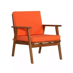 Kirklands Home 4-pc. Acacia Wood Outdoor Living Set Orange Discount