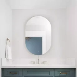 Kirklands Home Oval Jax LED Wall Mirror Best
