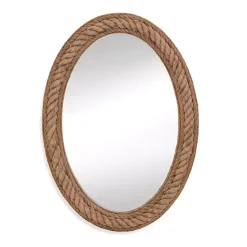 Kirklands Home Oval Lyla Natural Rope Wall Mirror Discount